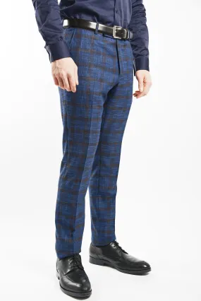 DT WINDOWPANE DRESS PANT