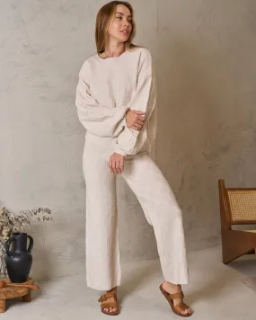 Elenor Knit Pant Cream