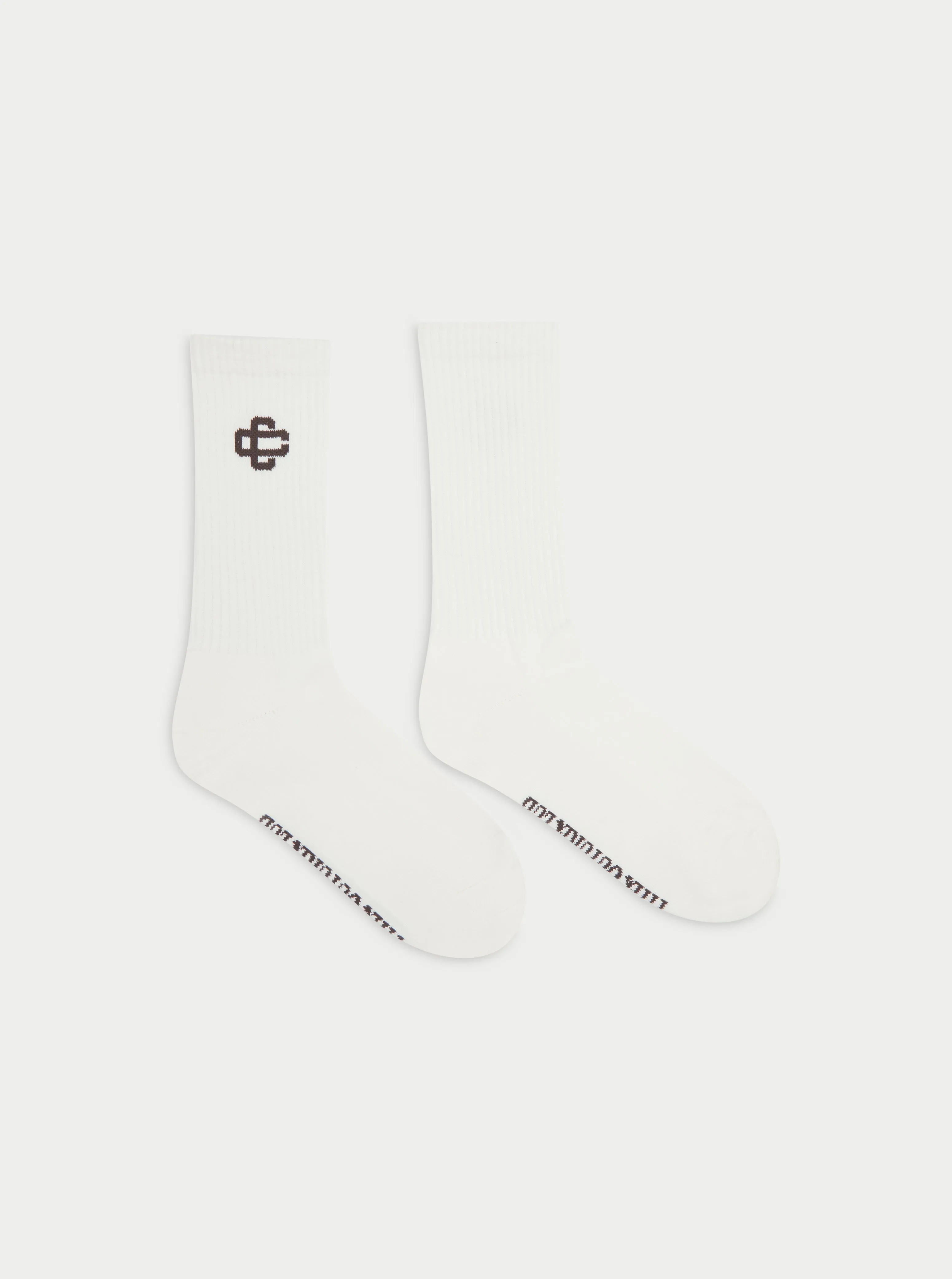 EMBLEM SPORT SOCKS - BROWN