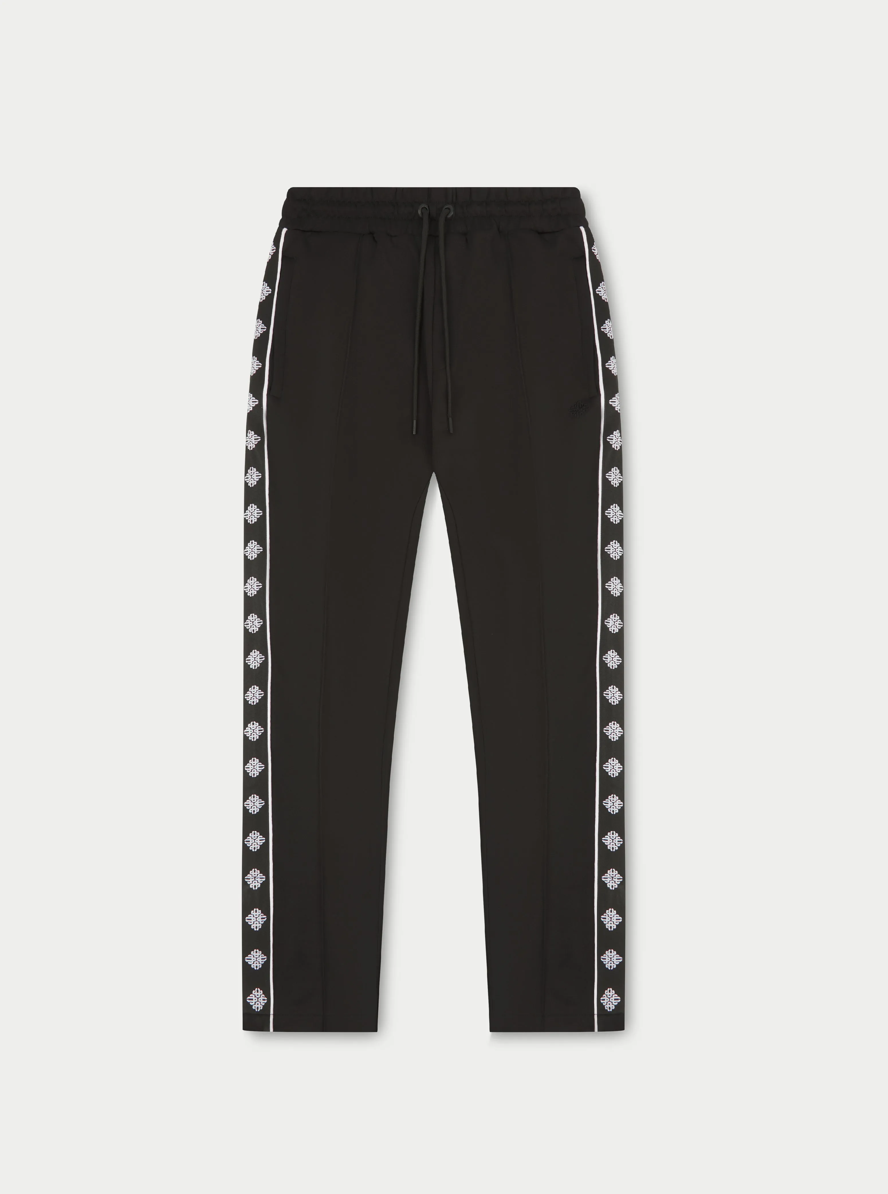 EMBLEM TRACK JOGGERS - BLACK