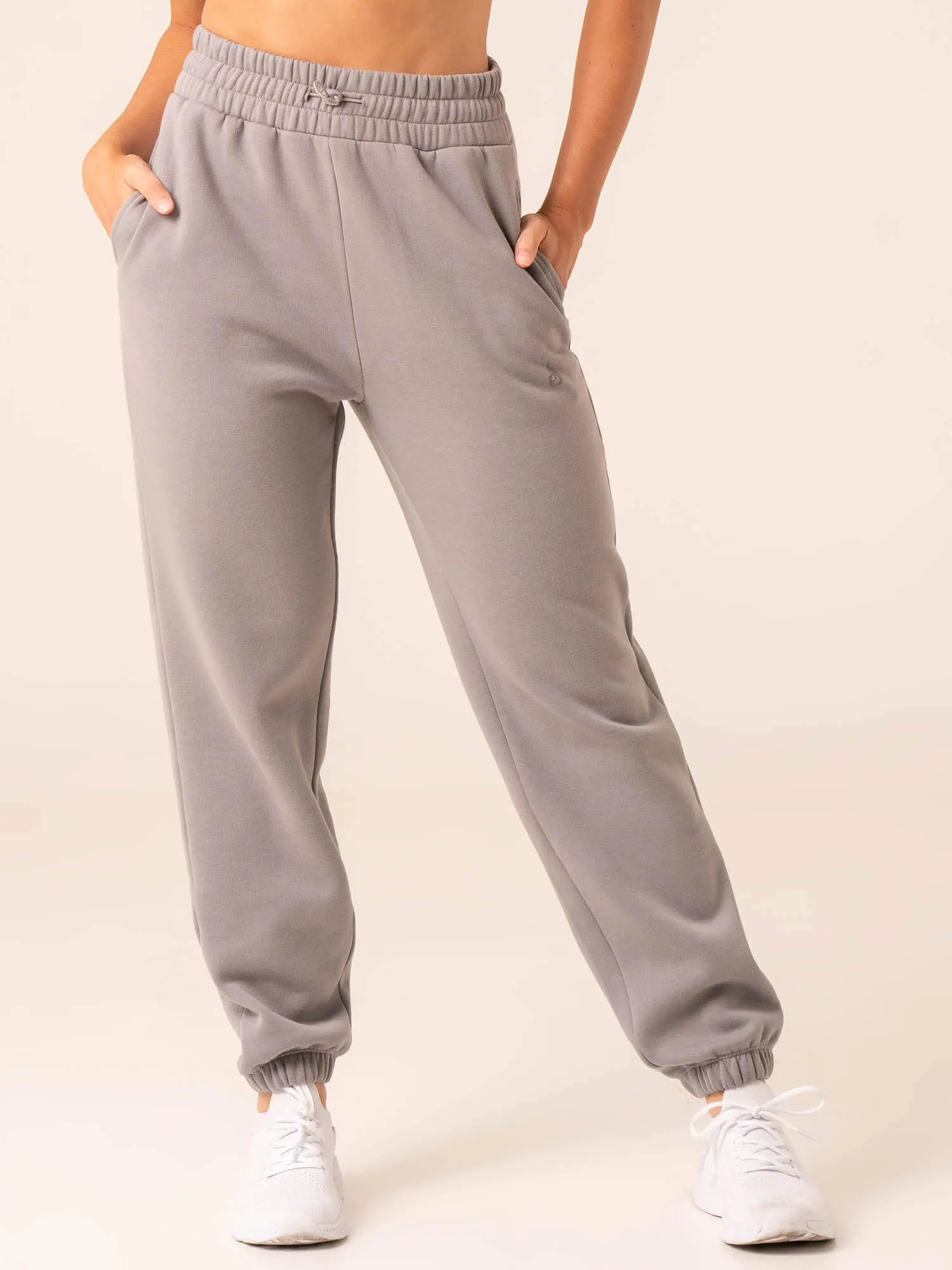 Embody Oversized Track Pants - Steel Grey