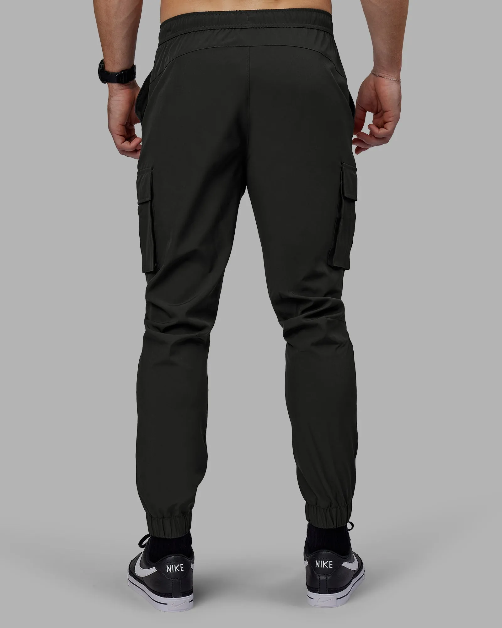 Energy Stretch Performance Cargo Joggers - Pirate Black