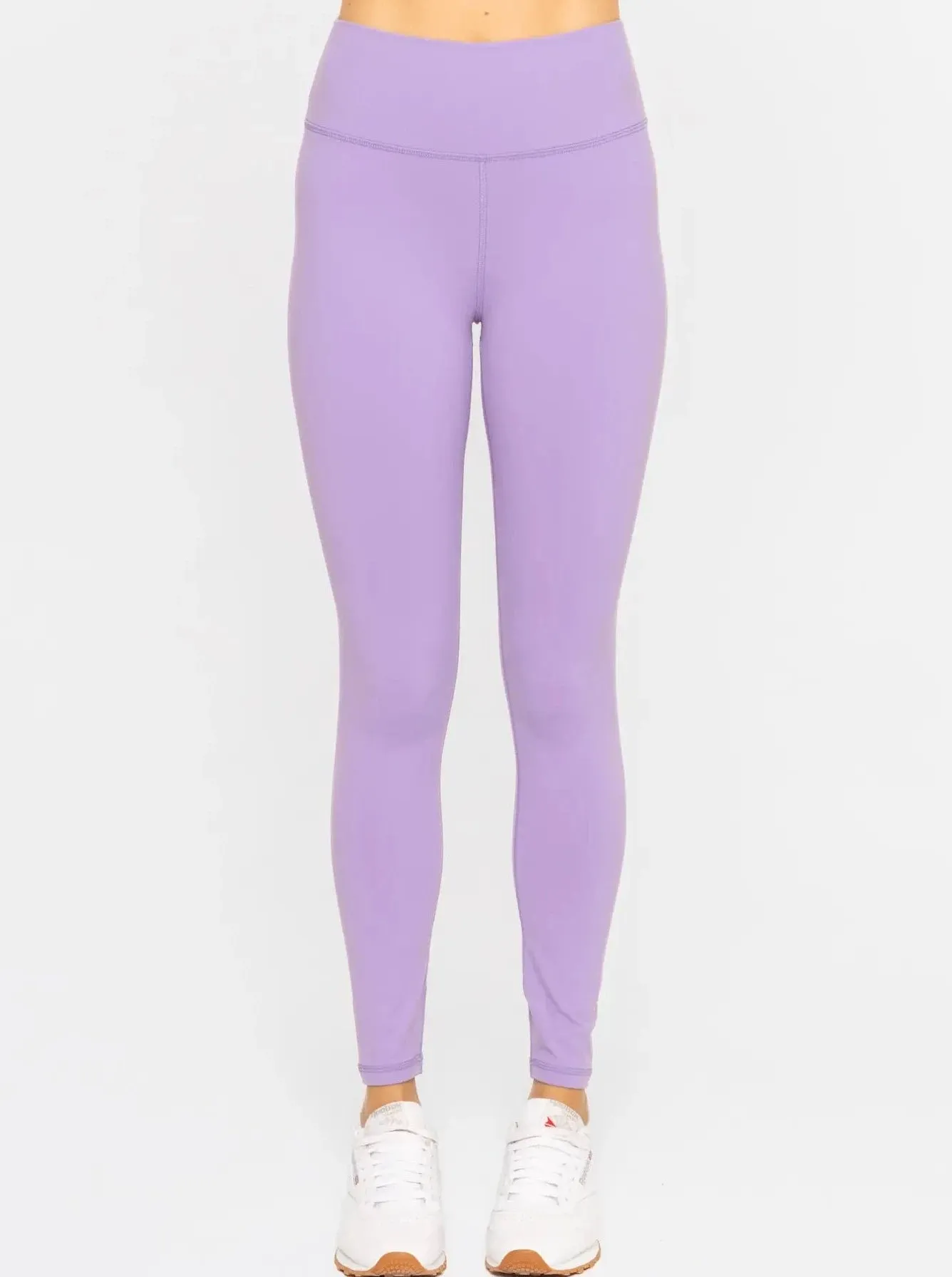 Essential Solid Legging - Purple Orchid