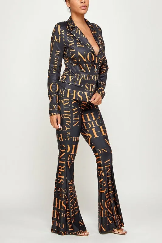 Fashion Pant Suit