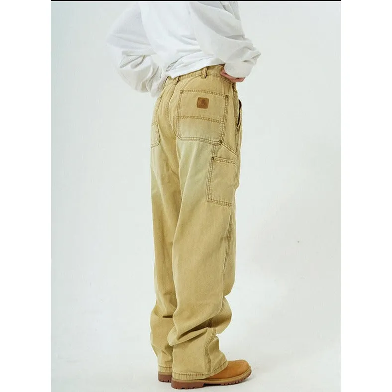 Flared Leg Cargo Pants