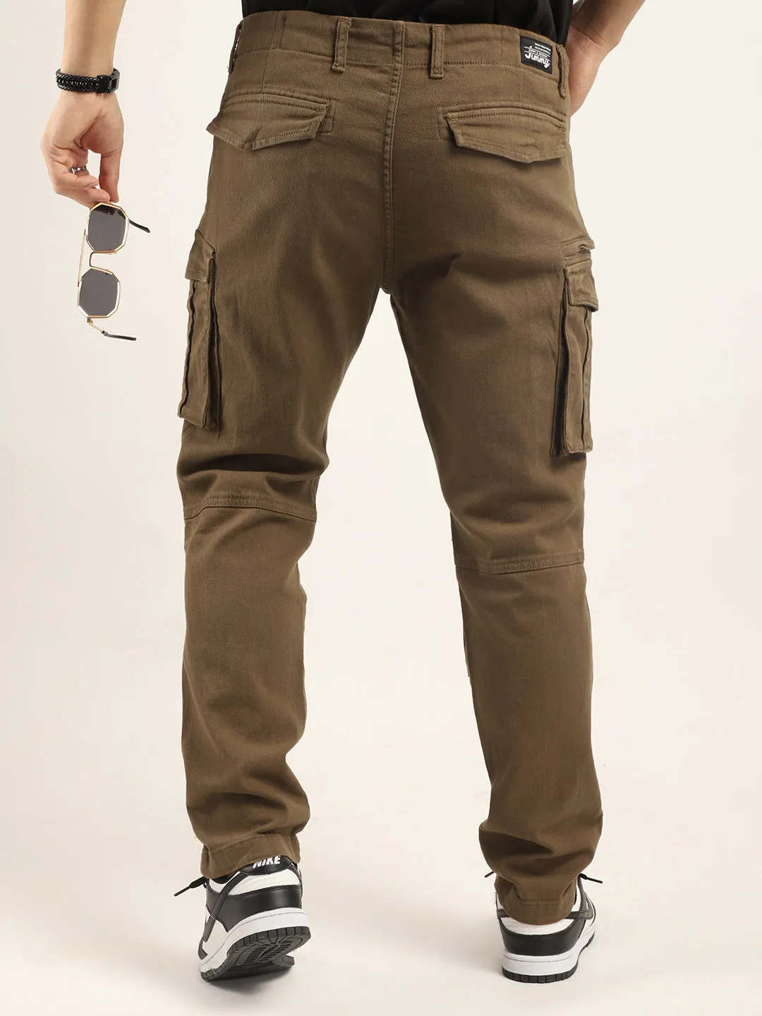 Glory Brown Denim Cargo