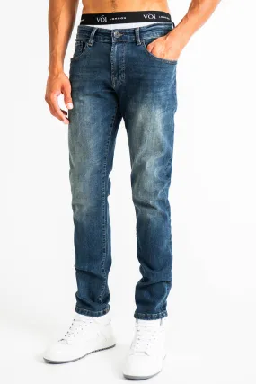 Hamilton Tapered Jeans - Dark Blue