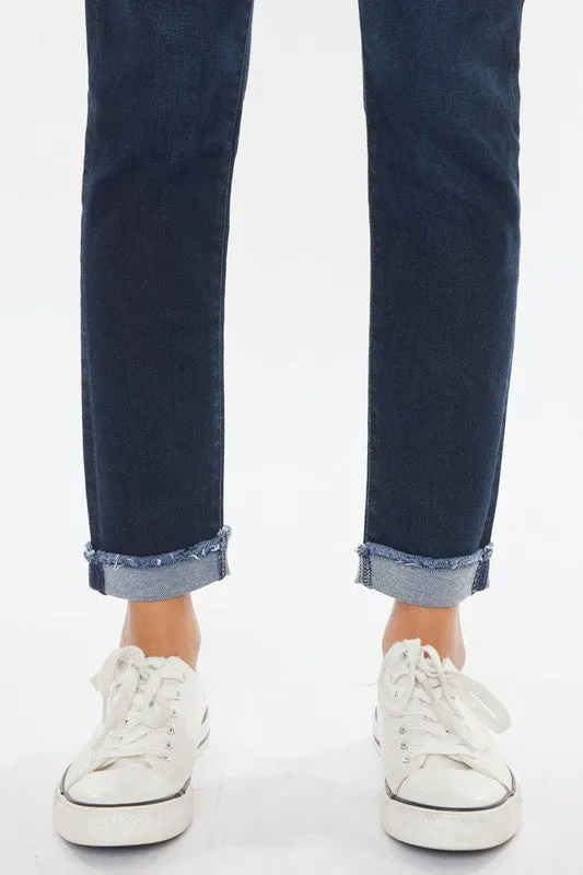 High Rise Cigarette Jeans