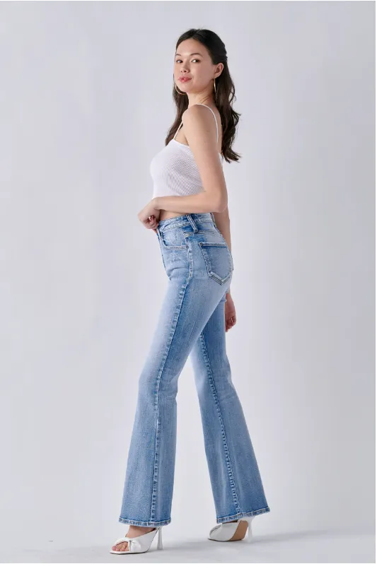 High Rise Super Flare Jean