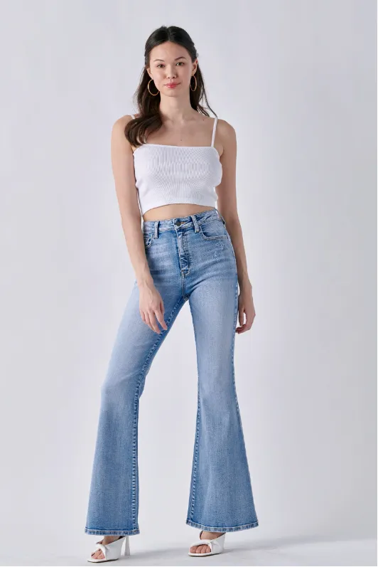 High Rise Super Flare Jean