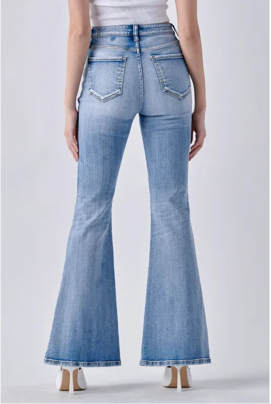 High Rise Super Flare Jean