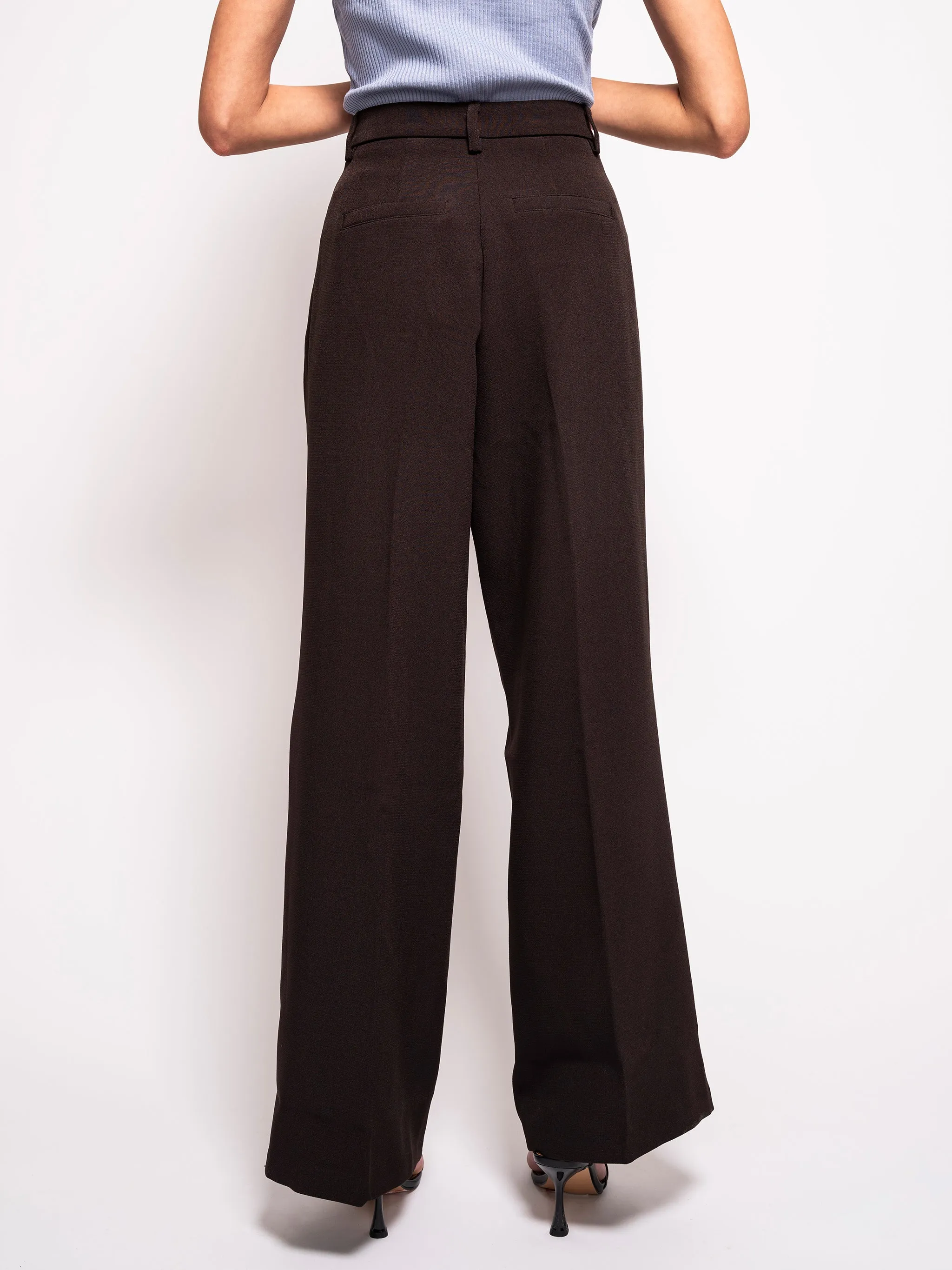 High Waist Suit Pants