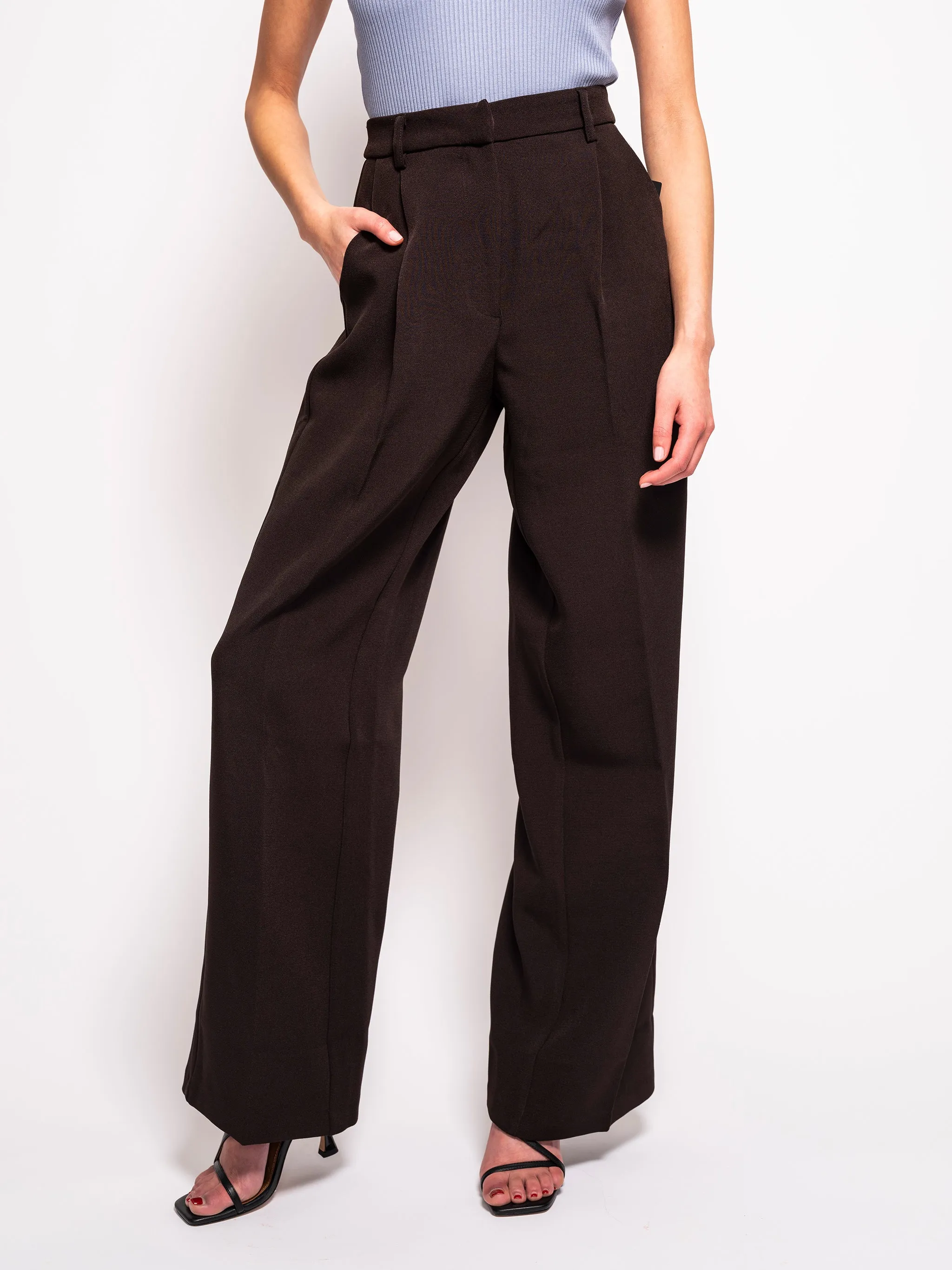 High Waist Suit Pants