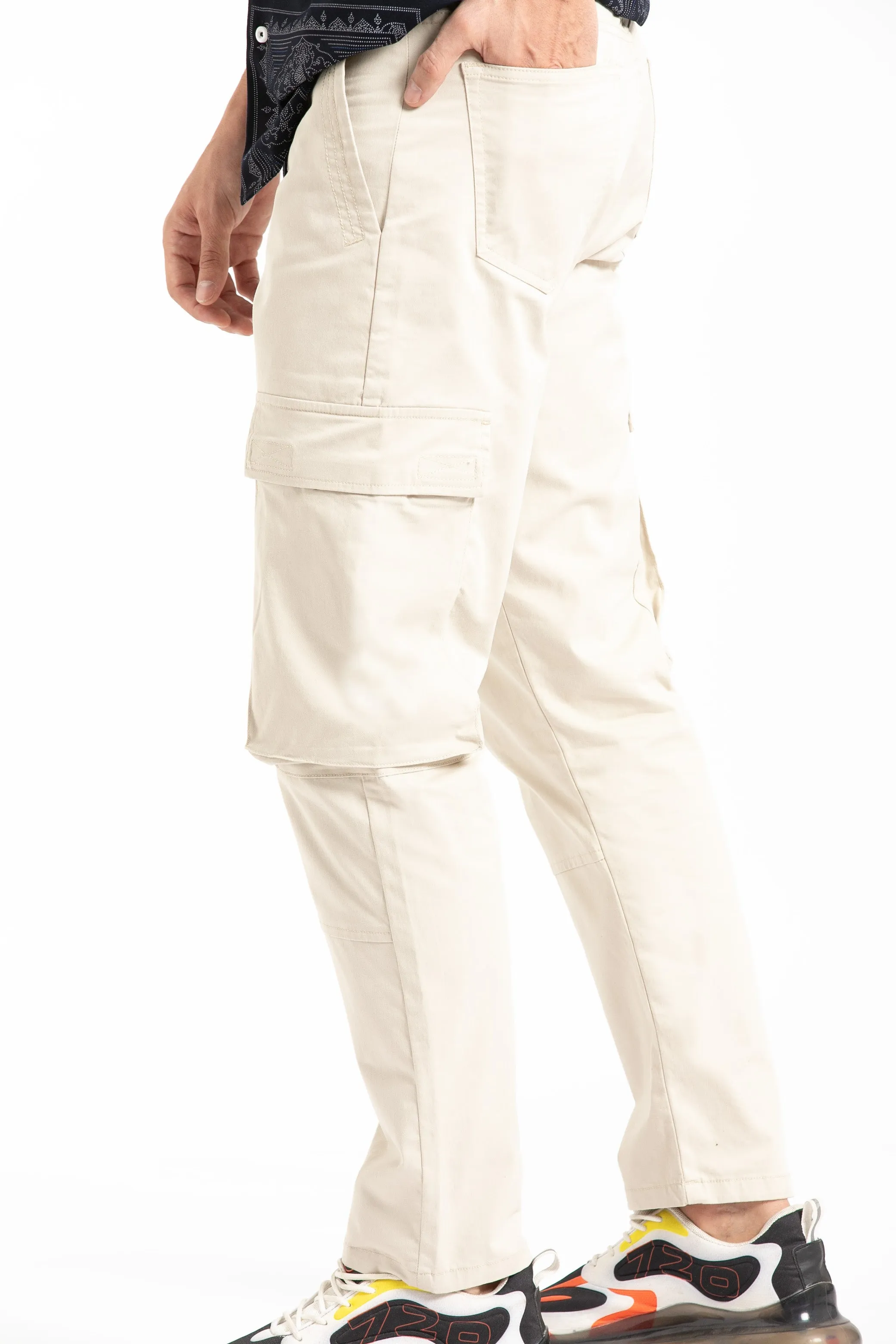 Ivory Cargo Pant