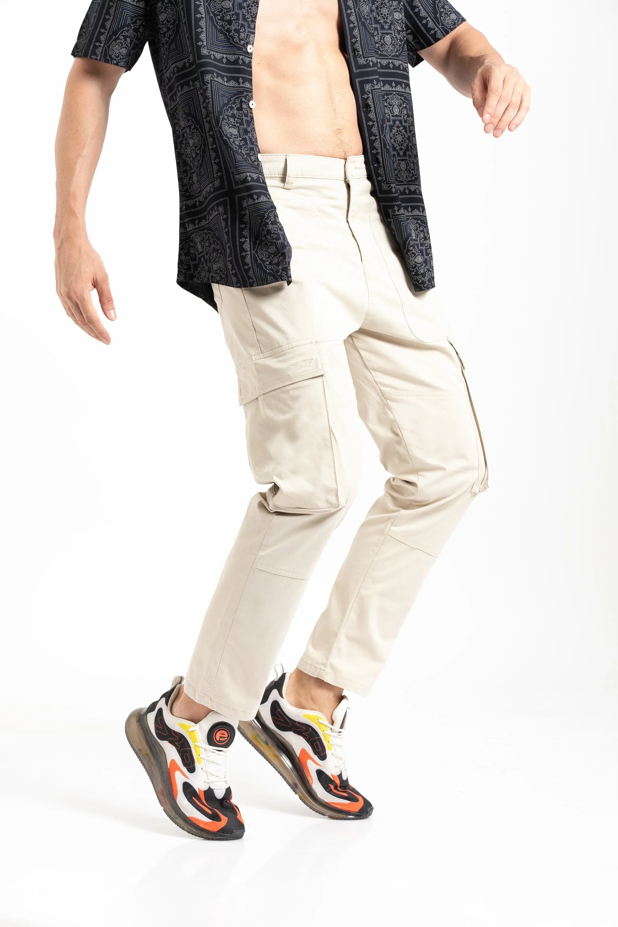 Ivory Cargo Pant