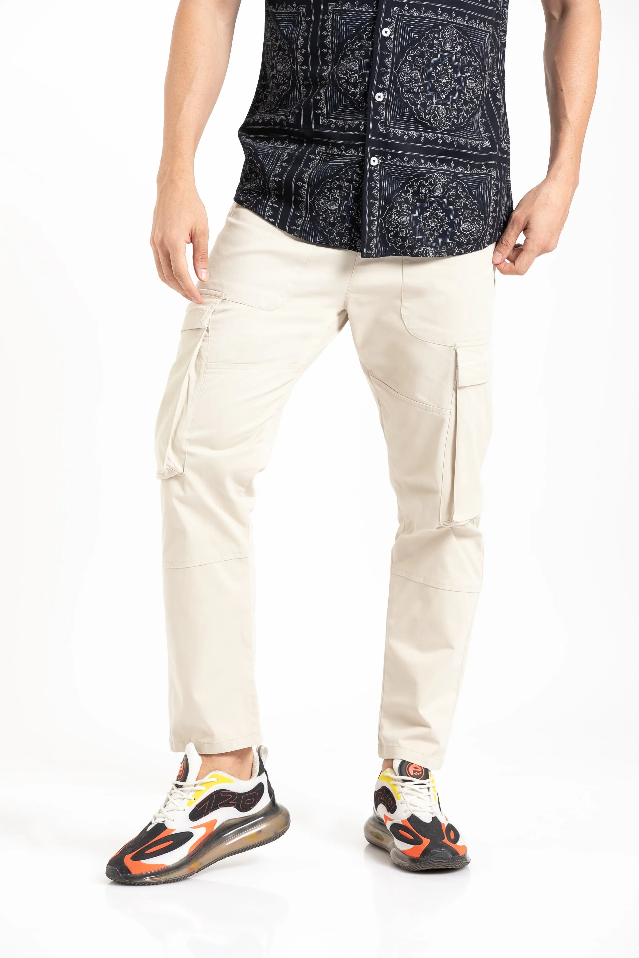 Ivory Cargo Pant