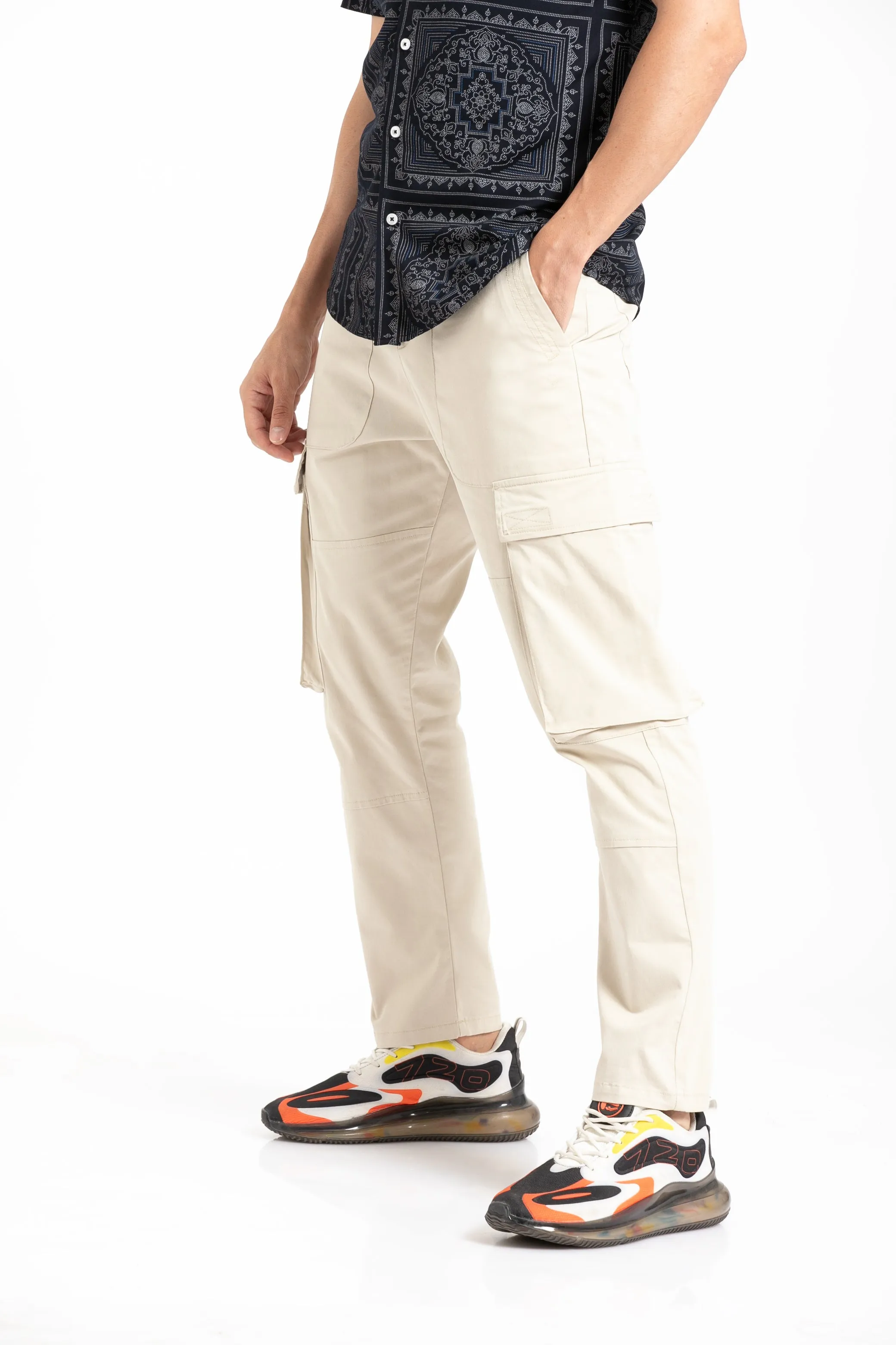 Ivory Cargo Pant