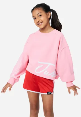 J Sport Graphic Oversized Sweatshirt