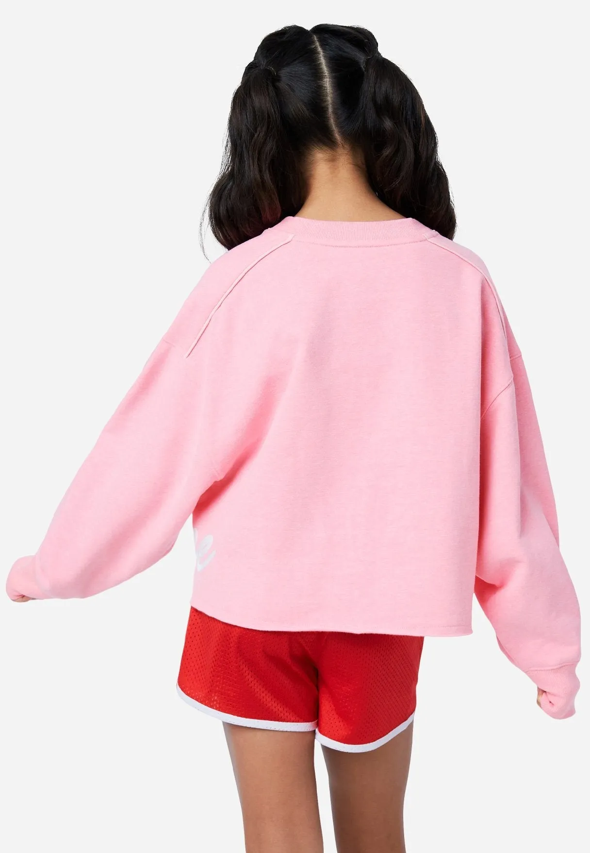 J Sport Graphic Oversized Sweatshirt