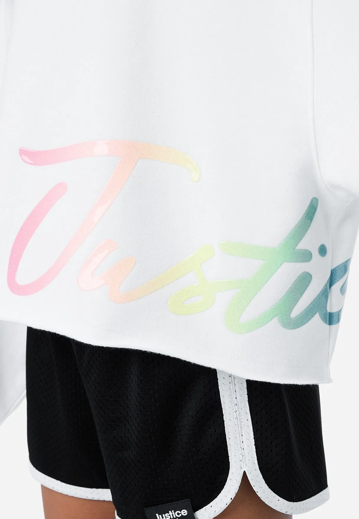 J Sport Graphic Oversized Sweatshirt