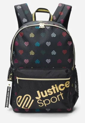 J Sport Patterned Color Block Backpack