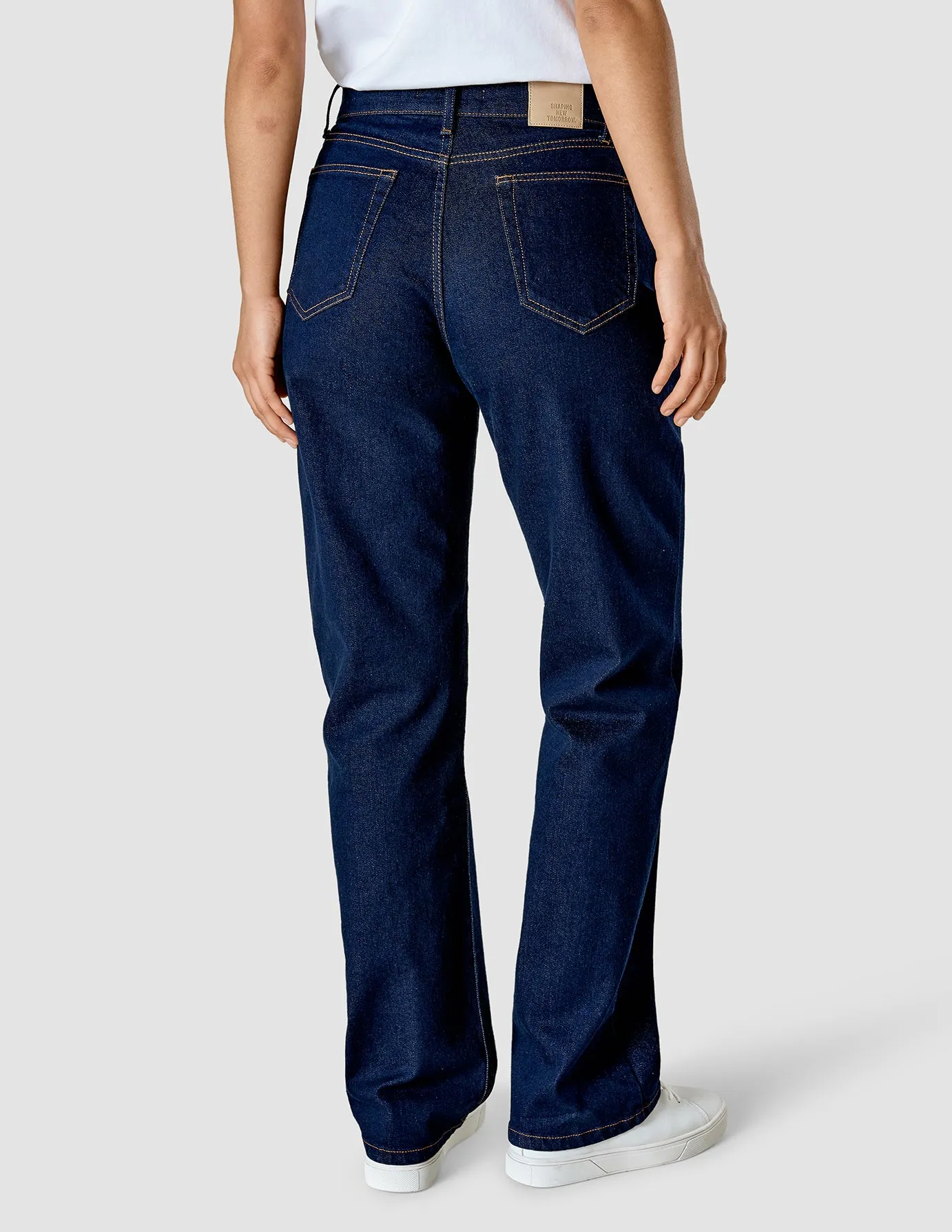 Jeans Straight Dark Blue