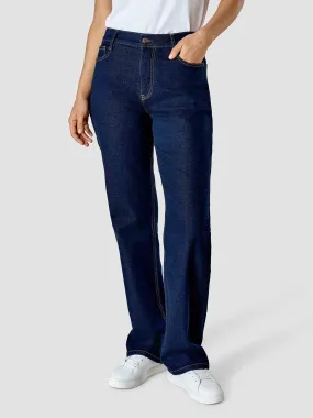 Jeans Straight Dark Blue