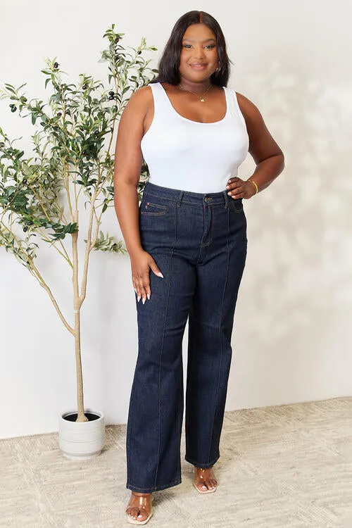 Judy Blue High Waist Wide Leg Jeans