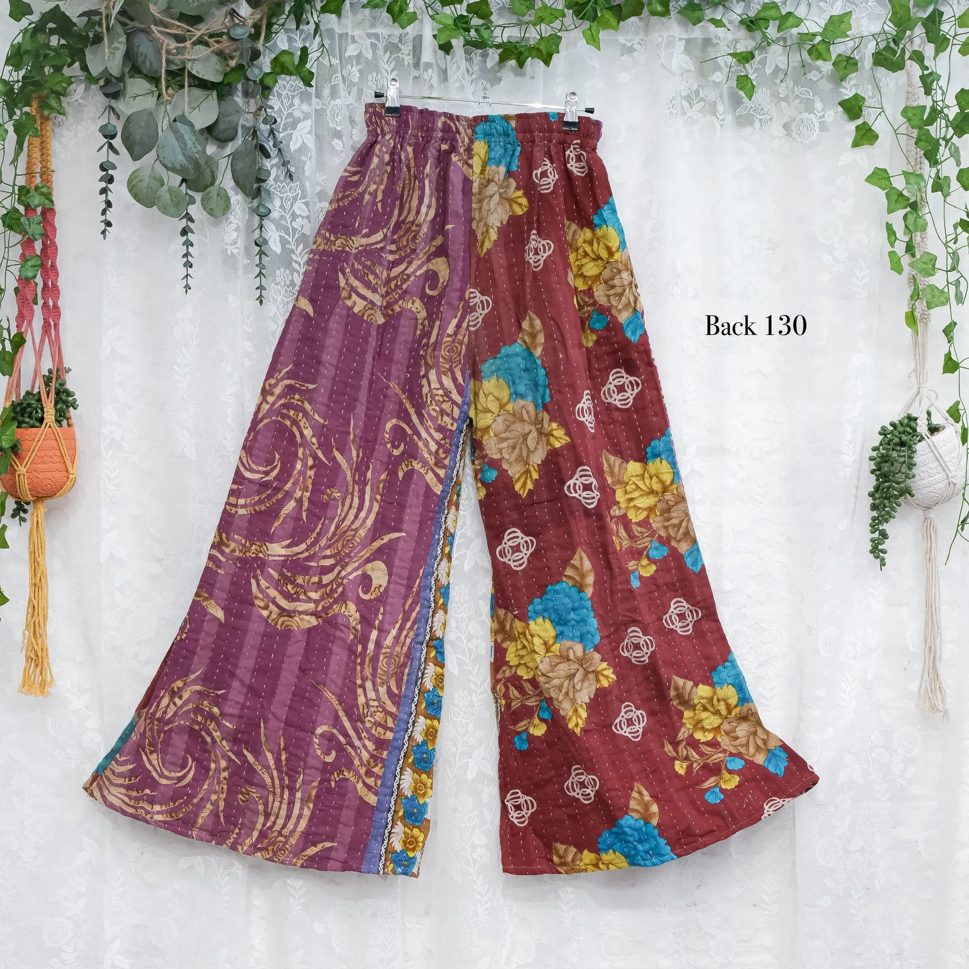 Kantha Wide Leg Pants