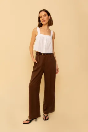 Leanna Pant in Chocolate