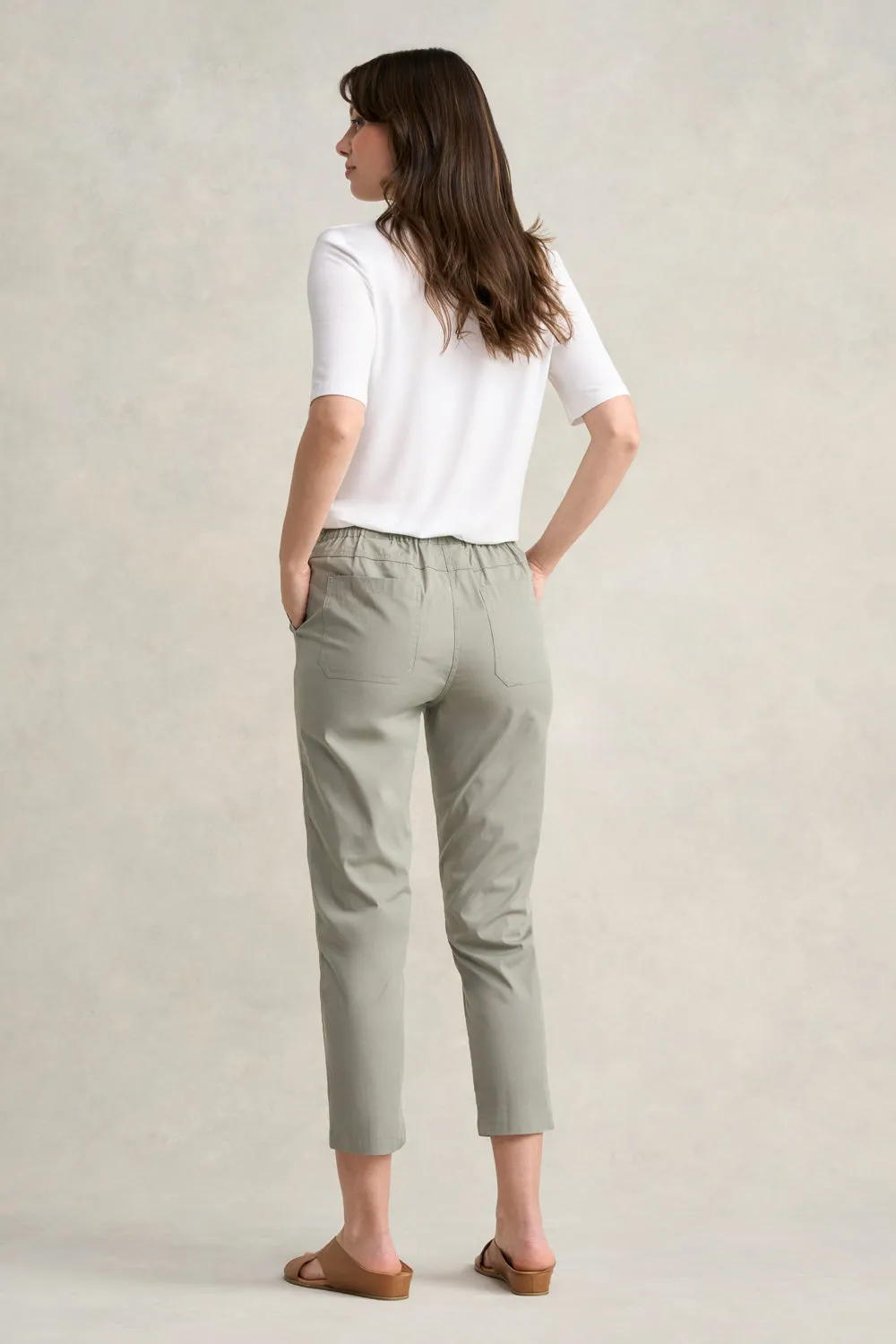 Lightweight Cotton Pant - Pistachio