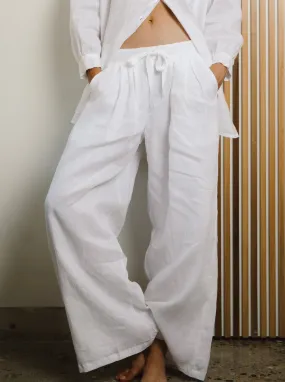 Lovina Pant - Ivory