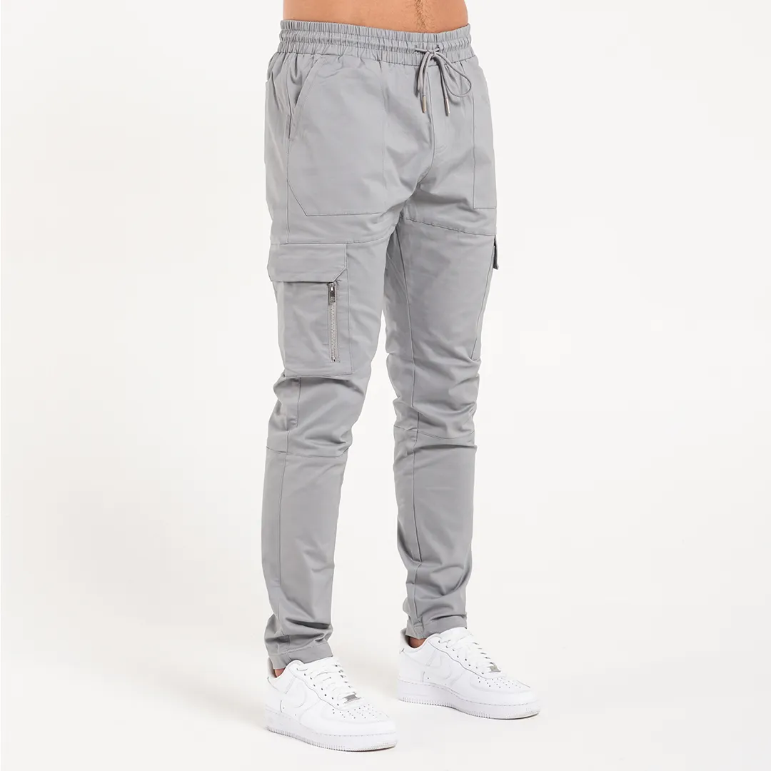 Lyndon Cargo Pants - Grey