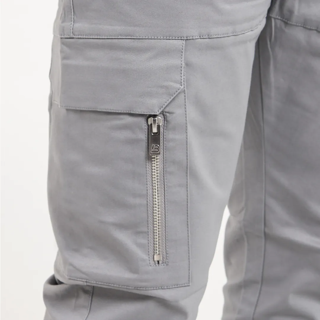 Lyndon Cargo Pants - Grey