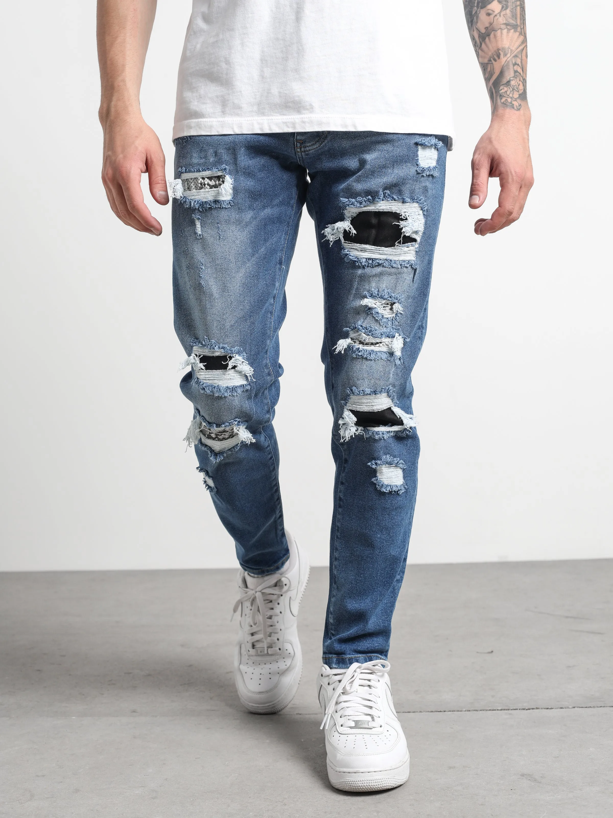 Mad Blue Denim Jeans