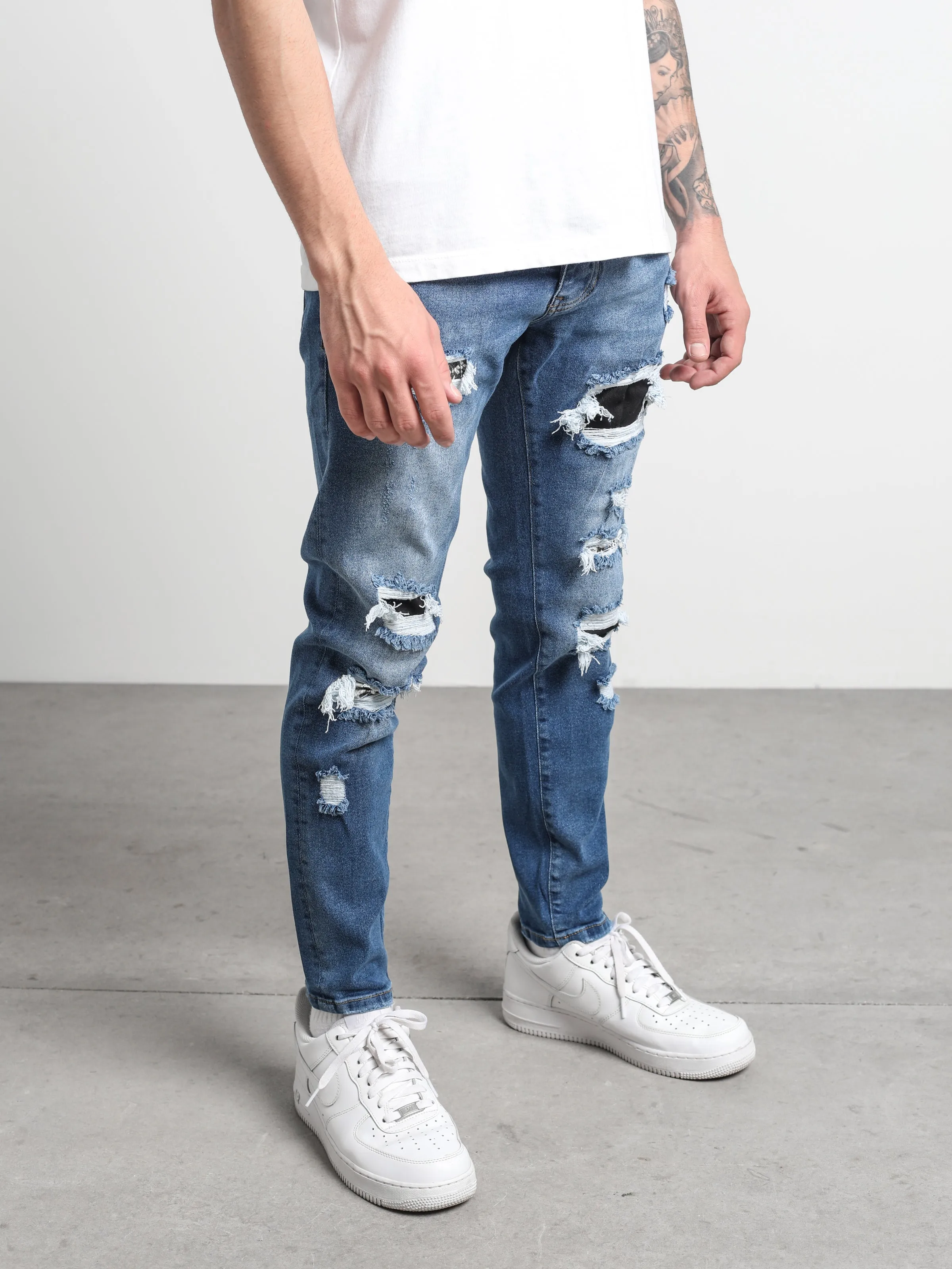 Mad Blue Denim Jeans