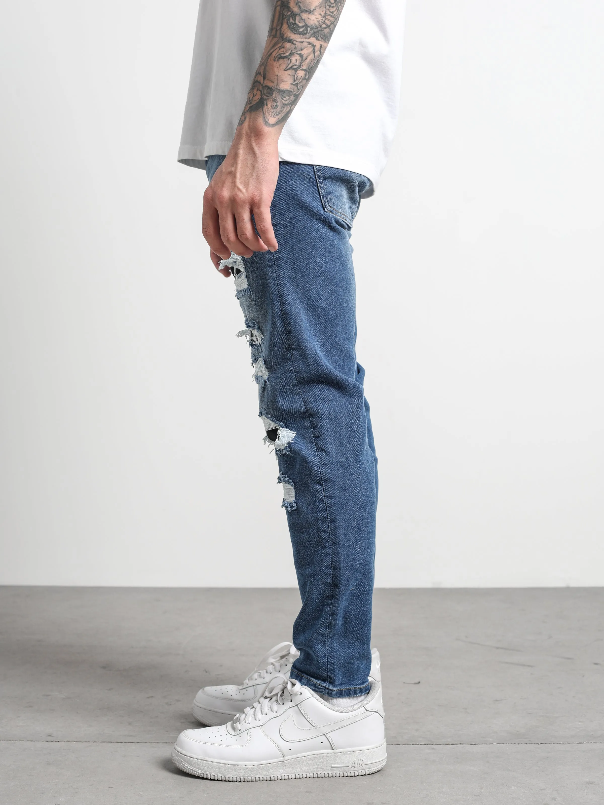 Mad Blue Denim Jeans