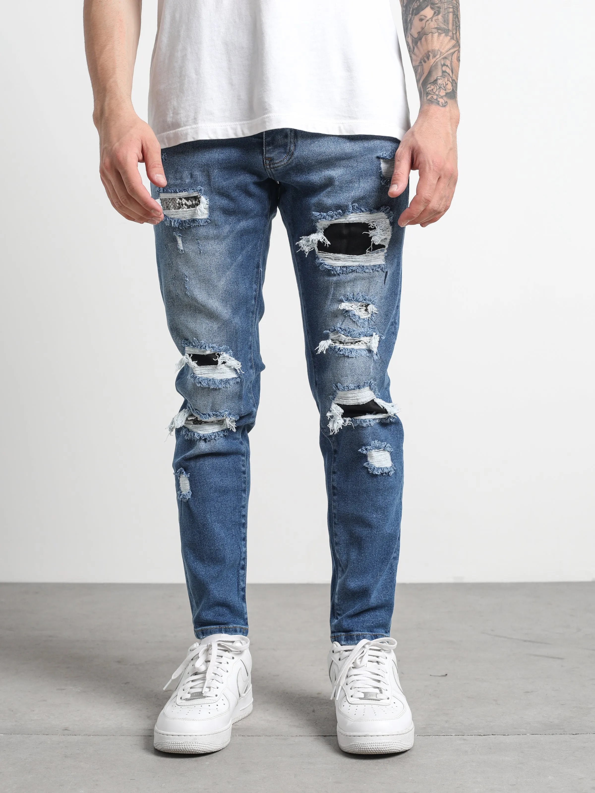 Mad Blue Denim Jeans