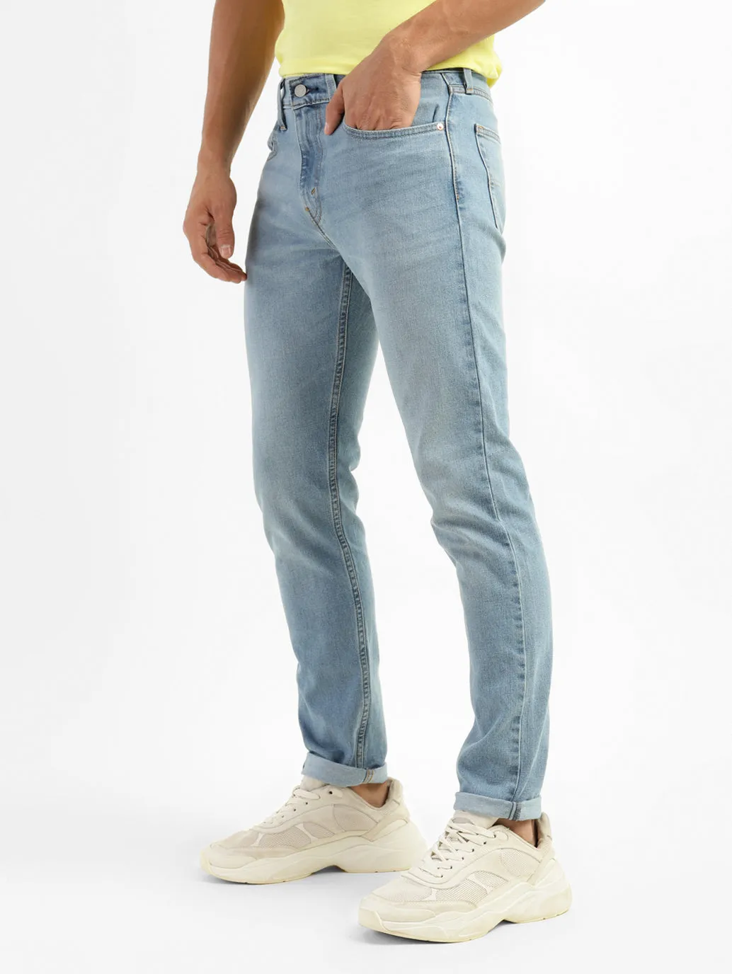 Men's 512 Blue Slim Tapered Fit Jeans