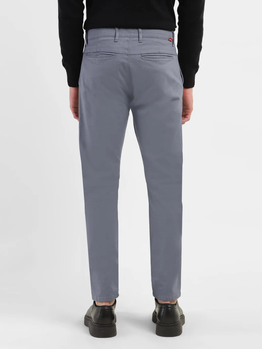 Men's 512 Grey Slim Tapered Fit Trousers