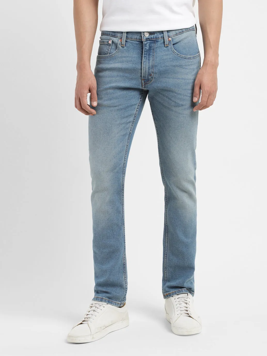 Men's 65504 Blue Skinny Fit Jeans