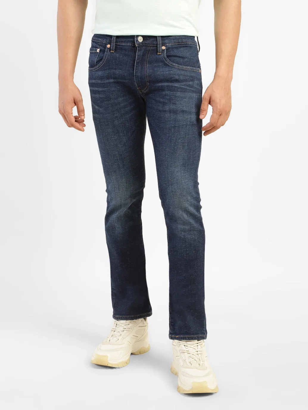 Men's 65504 Blue Skinny Fit Jeans