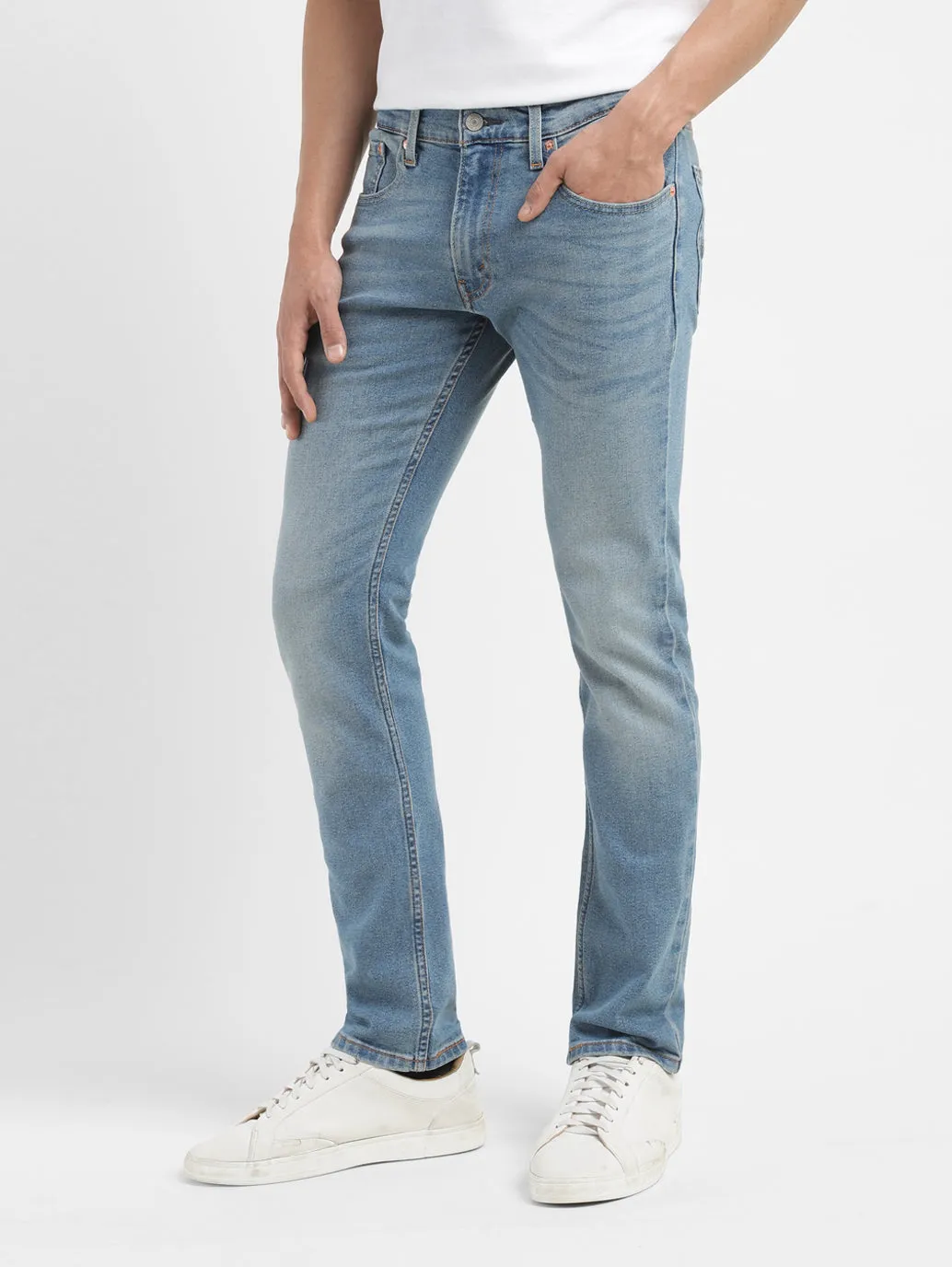 Men's 65504 Blue Skinny Fit Jeans