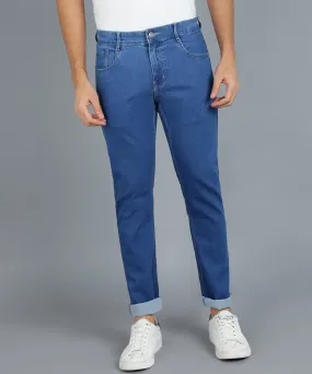 Men's Blue Slim Fit Jeans Stretchable