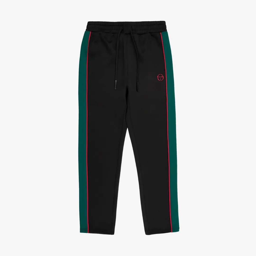 mens sergio tacchini melfi diver track pants (black beauty)