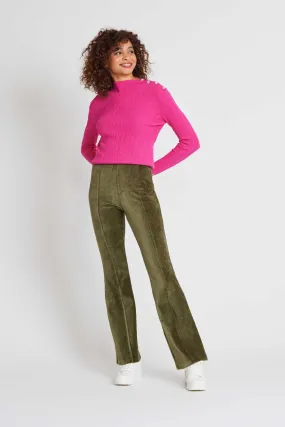 Nancy corduroy Pant - Olive