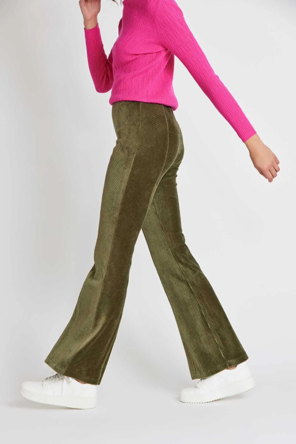 Nancy corduroy Pant - Olive