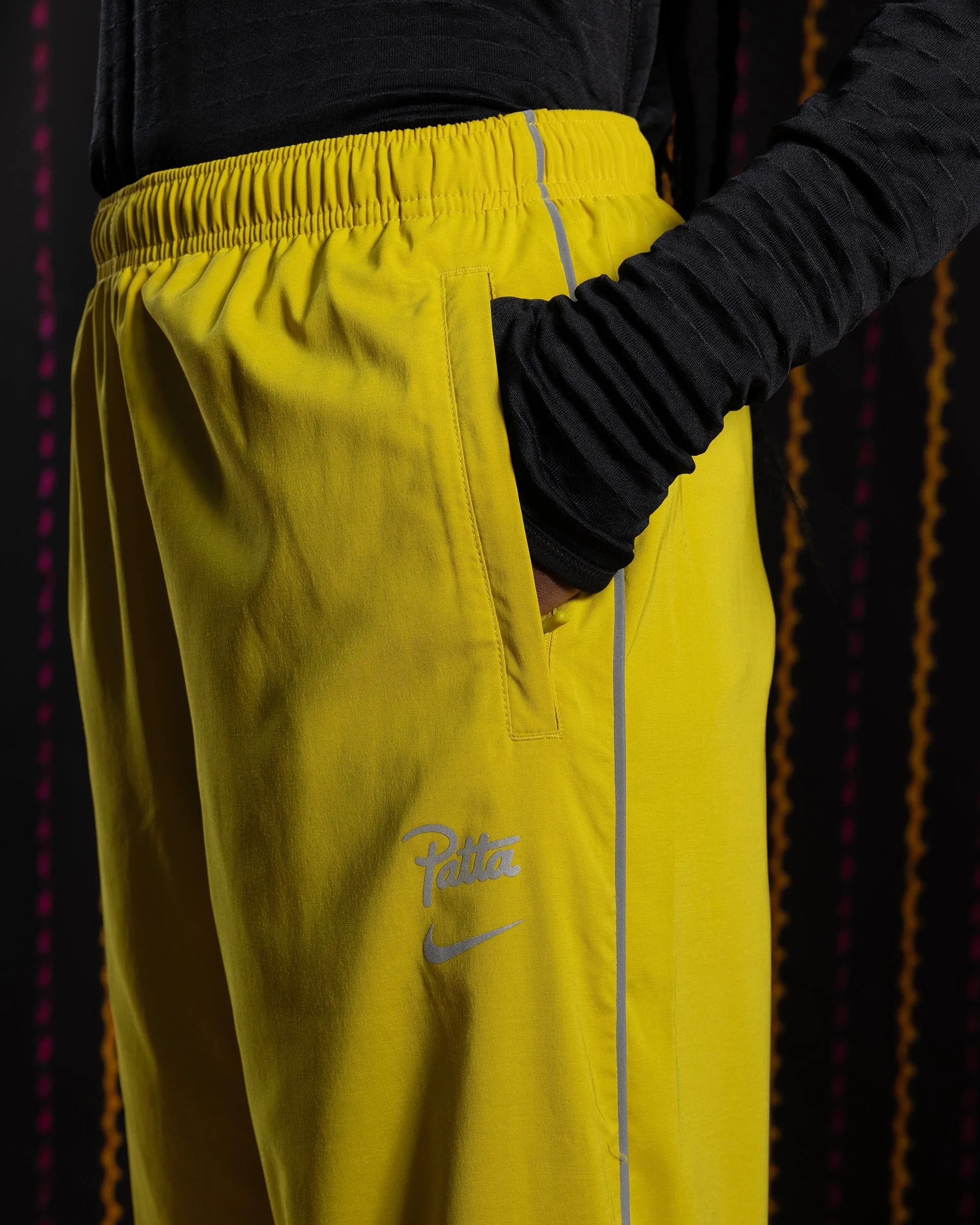 Nike x Patta Running Team Track Pants (Saffron Quartz)