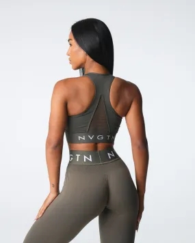 Olive Legacy Sport Seamless Bra