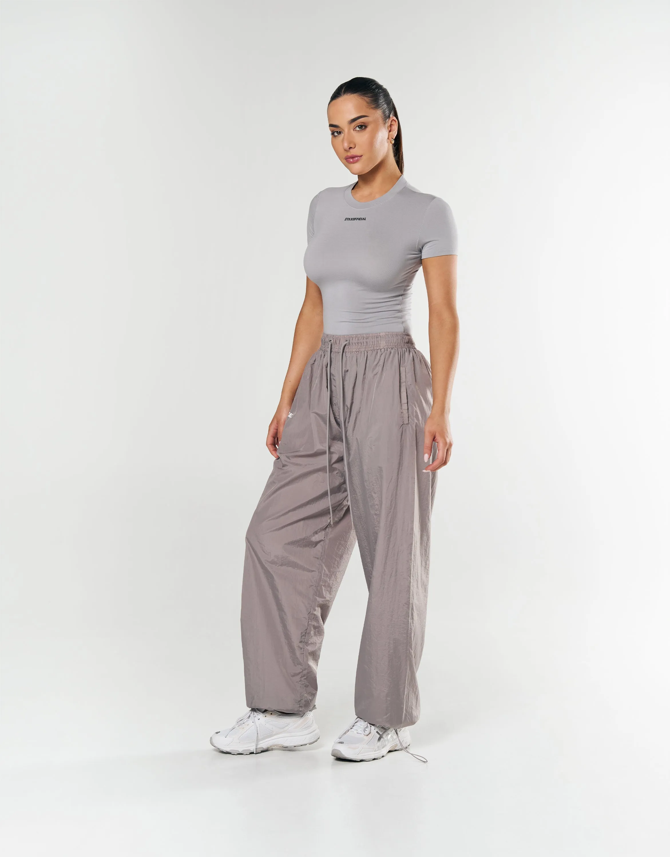 Parachute Pants- Grey